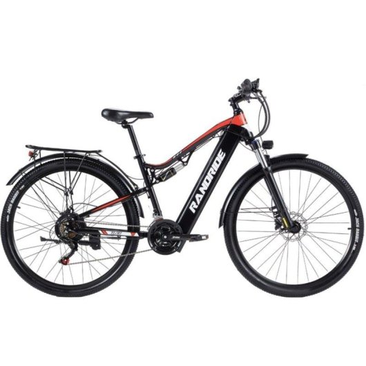Bicicletta elettrica Randride YG90 29'' 500W 48V17Ah Sospensione LCD Nero