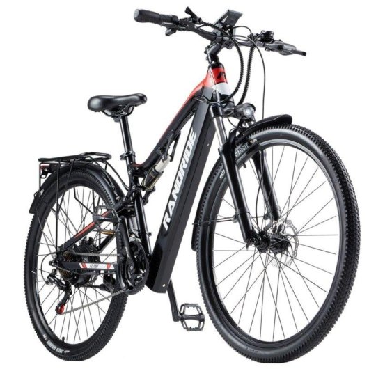 Bicicletta elettrica Randride YG90 29'' 500W 48V17Ah Sospensione LCD Nero