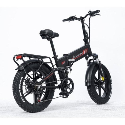 Bicicletta elettrica RANDRIDE YX20M 20'' 500W 48V17Ah Freni idraulici Nero