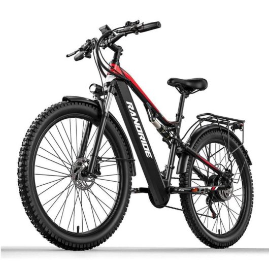 Bicicletta elettrica Randride YG90 500W 48V 17Ah 27,5'' Nero