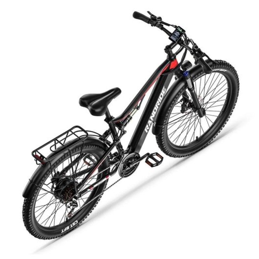 Bicicletta elettrica Randride YG90 500W 48V 17Ah 27,5'' Nero