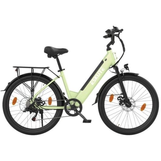 Bicicleta eléctrica Eskute C100 Plus 250 W 36 V 13 Ah verde