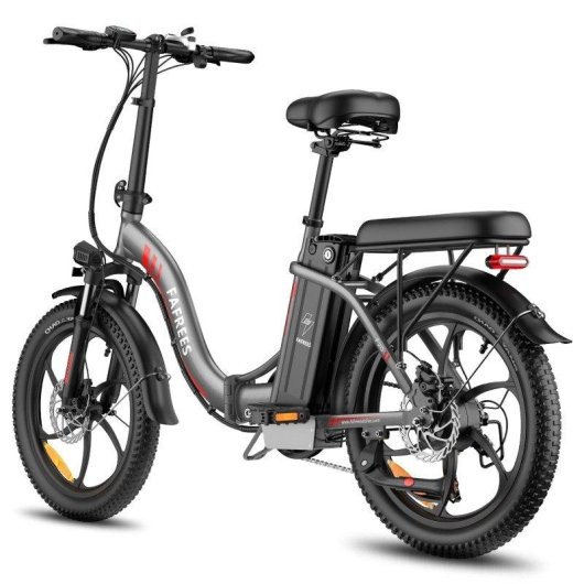 Bicicletta Elettrica Fafrees F20 250W 36V 18Ah 20 pollici Grigia