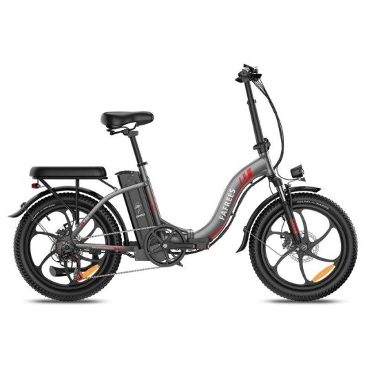Bicicletta Elettrica Fafrees F20 250W 36V 18Ah 20 pollici Grigia