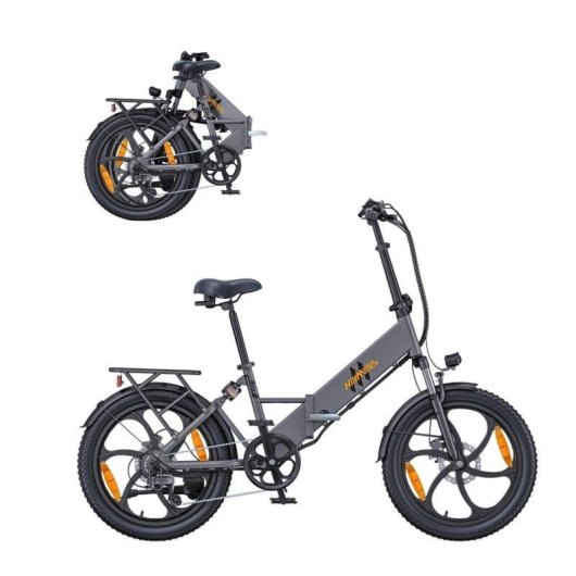 Bicicletta elettrica ENGWE Mile 2 350 W 36v13ah 20 Pollici Freni Idraulici Grigia