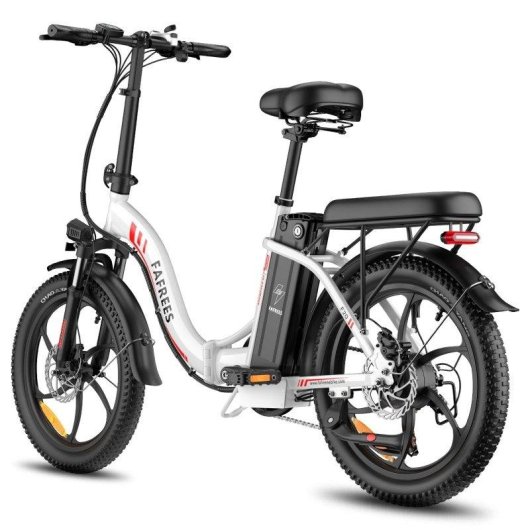 Bicicletta elettrica Fafrees F20 250W 36V 18Ah 20 pollici Bianco