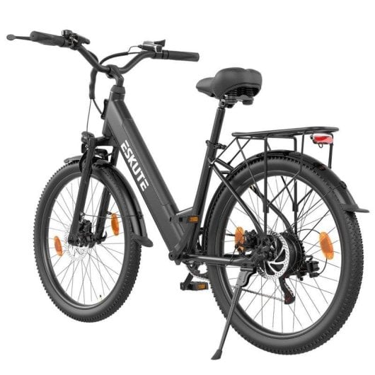 Bicicleta eléctrica Eskute C100 Plus 250 W 36 V 13 Ah negra