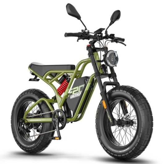 Bicicletta elettrica Fafrees F20 Ultra 750W 48V25Ah 20 pollici Verde