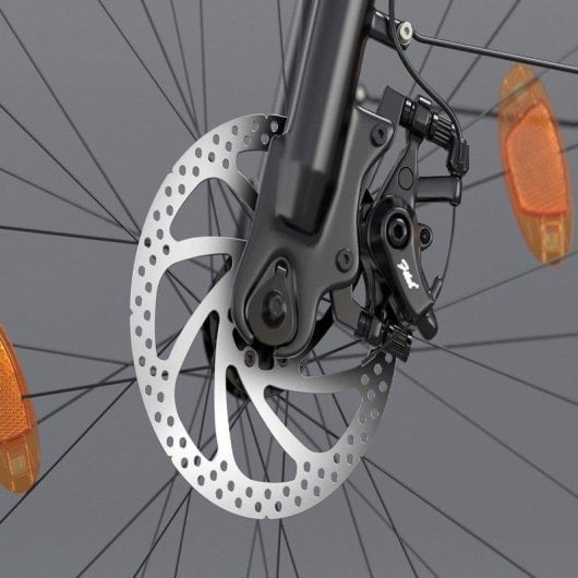 Bicicletta elettrica ESKUTE C100 Plus 250W 36V 13Ah Blu Sospensione