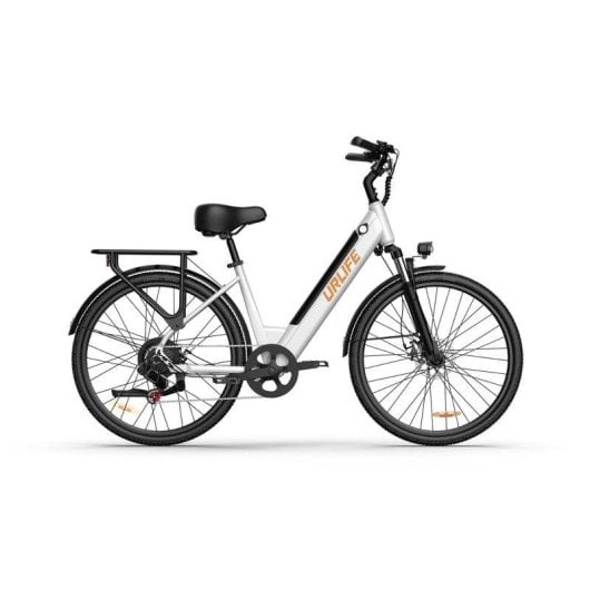 Bicicletta elettrica URLIFE E26 250W 48V10.4Ah 26 pollici Freni a disco Bianco