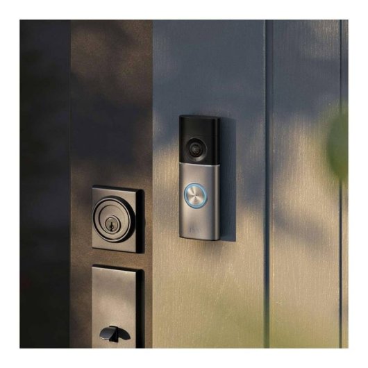Campainha Ring Wired Doorbell Pro 3rd Gen Wi-Fi e cabo com câmara exterior