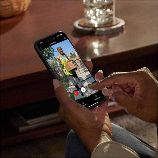 Campainha Ring Wired Doorbell Pro 3rd Gen Wi-Fi e cabo com câmara exterior