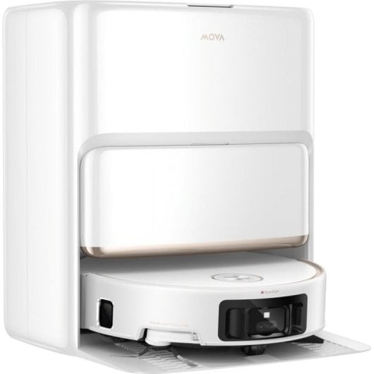 Robot Aspirapolvere e Lavapavimenti Mova Z60 Ultra Roller Complete Autosvuotamento Navigazione Laser 28.000 Pa IA Asciugatura Moppe