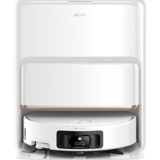 Robot Aspirapolvere e Lavapavimenti Mova Z60 Ultra Roller Complete Autosvuotamento Navigazione Laser 28.000 Pa IA Asciugatura Moppe