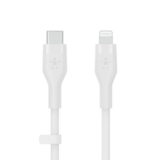 Cavo Belkin CAA009BT3MWH USB-C Lightning 3 m Silicone Bianco