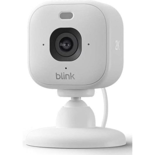 Câmera de vigilância Ring Blink Mini 2K Visão Noturna Interna Controle por Voz Áudio Bidirecional