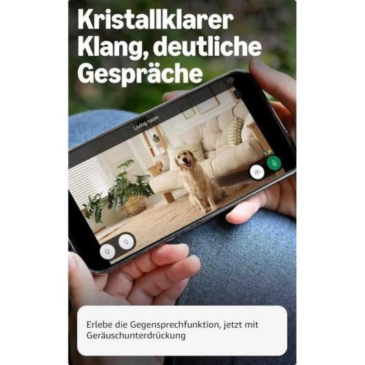 Câmera de vigilância Blink Mini 2K Visão Noturna Interna Controle por Voz Áudio Bidirecional