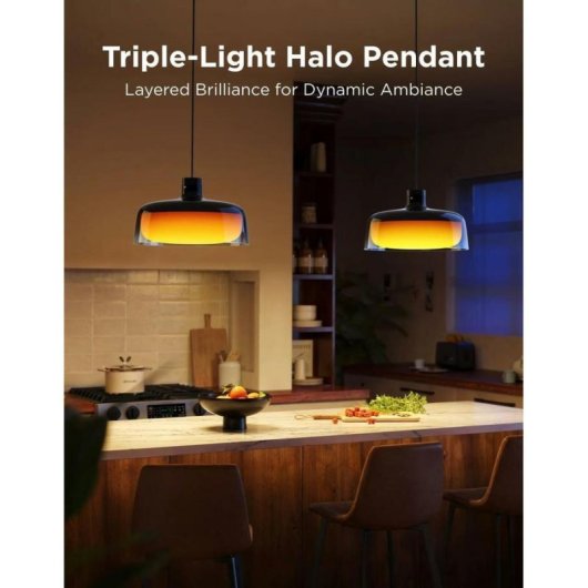 Lampe de plafond Govee H60C13F1-OF-EU RGBIC 1300 lm Wi-Fi Bluetooth