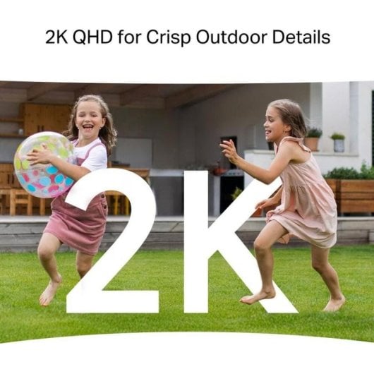 Caméra de surveillance Mercusys MC510 2K Vision Nocturne Intérieur et Extérieur IA Contrôle Vocal