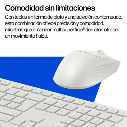 Clavier HP 495C sans fil complet avec souris multidispositif et touches programmables