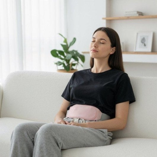 Cinto Térmico BODYLIFE Grafeno 3 Níveis Alívio Menstrual e Lombar