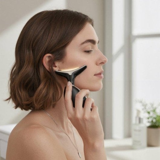 Gesichtsreinigungsgerät BODYLIFE EMS LED Ionen Positiv Negativ Wärme