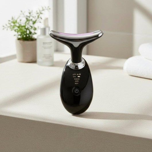 Gesichtsreinigungsgerät BODYLIFE EMS LED Ionen Positiv Negativ Wärme