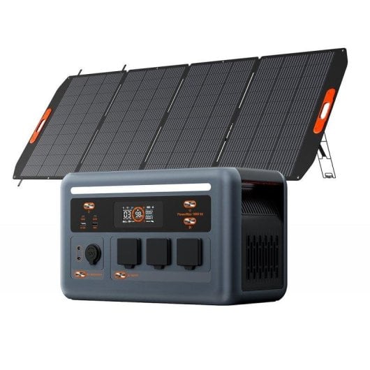 Estación de energía OSCAL PowerMax 1800 SE 1024Wh 10 puertos Batería Li-ion Carga solar rápida Pantalla LCD