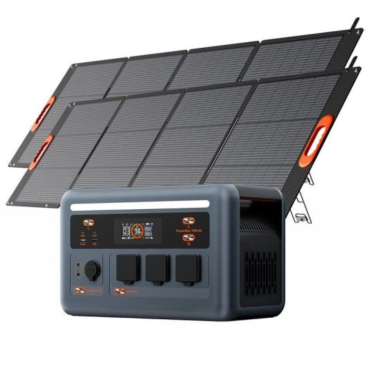 Estação de energia OSCAL Powermax1800se 1024Wh 10 portas Bateria Li-ion Carregamento solar rápido