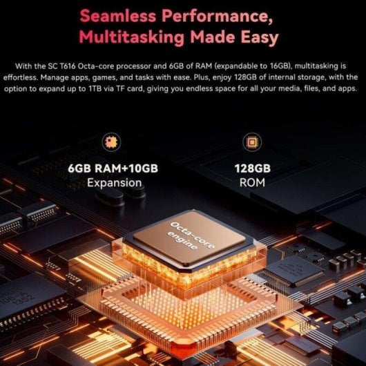 Tablet Cubot Tab 70 10,95" 128GB 4G 8200mAh Android 14 con teclado Negra