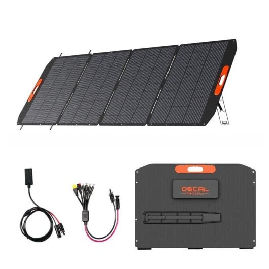 Panel Solar OSCAL PM400 Plus 400W 5 Conectores MC-4 Resistencia IP67