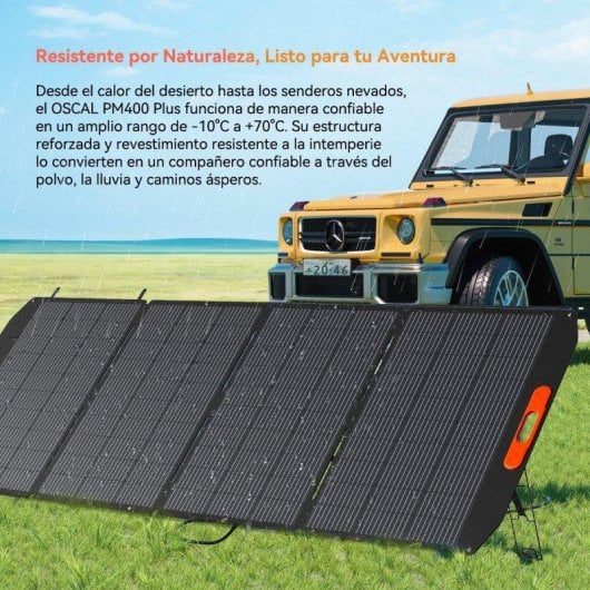 Panel Solar OSCAL PM400 Plus 400W 5 Conectores MC-4 Resistencia IP67