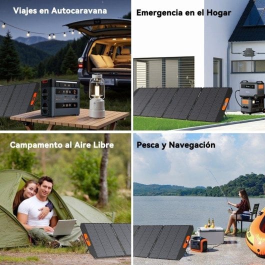 Panel Solar OSCAL PM400 Plus 400W 5 Conectores MC-4 Resistencia IP67