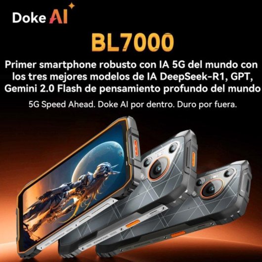 Blackview BL7000 5G 8GB 6.78" 512GB Negro FHD+