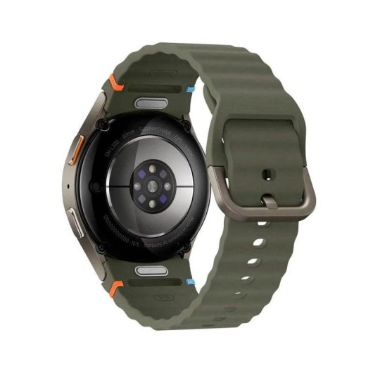 Samsung Galaxy Watch7 Bluetooth GPS 44mm AMOLED Verde M/L Resistente á Água IP68 Pulsómetro