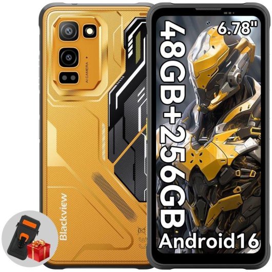 Blackview Fort 5 4G 12GB 256GB 6.78" Jaune