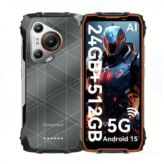 Blackview BL7000 5G 8GB 512GB Naranja 6.78" MIL-STD-810H