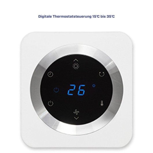 Aquecedor Cerâmico Clean Air Optima CA-904W 2000W Baixo Consumo