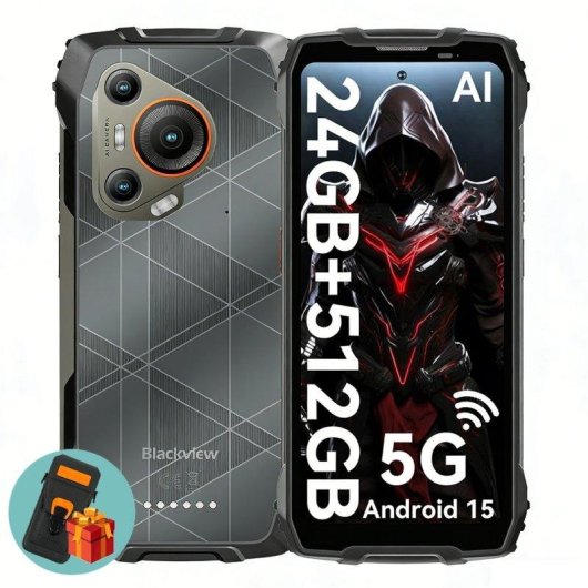 Blackview BL7000 5G 8GB 6.78" 512GB Negro Rugerizado