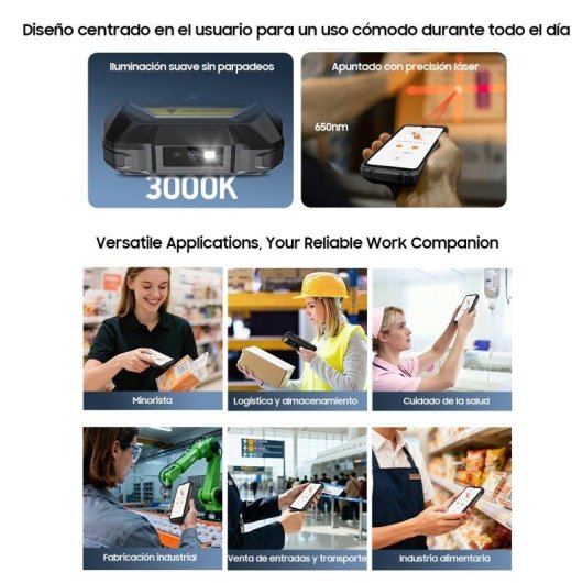 Blackview Rock 1 Pro 4G 8GB 6.56" 256GB Negro batería 15000mAh