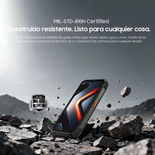 Blackview Rock 1 Pro 4G 8GB 6.56" 256GB Negro batería 15000mAh