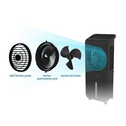 Climatizzatore evaporativo Clean Air Optima CA-104B 3in1 Ionizzatore 4,5L 24 velocita