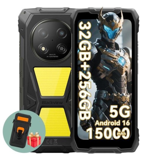 Blackview Rock 2 Pro 5G 8GB 256GB 6.67" Ultra Resistente Negro