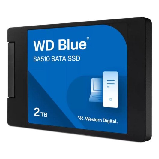 Disco Rígido WD Blue SA510 2TB SSD 2.5 SATA III 560MB/s + Acronis