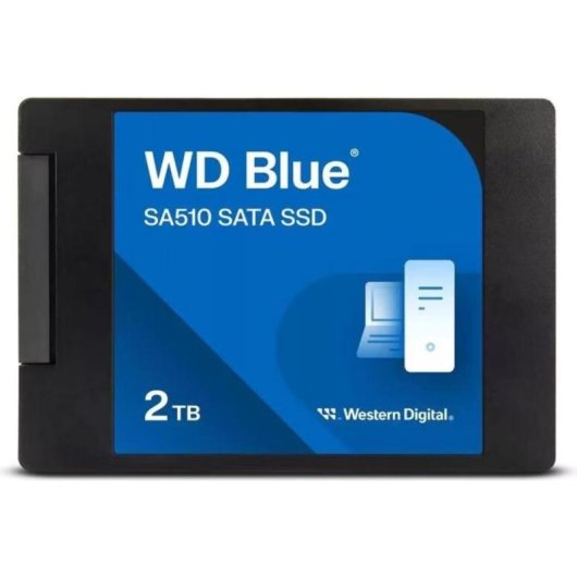 Disco Rígido WD Blue SA510 2TB SSD 2.5 SATA III 560MB/s + Acronis