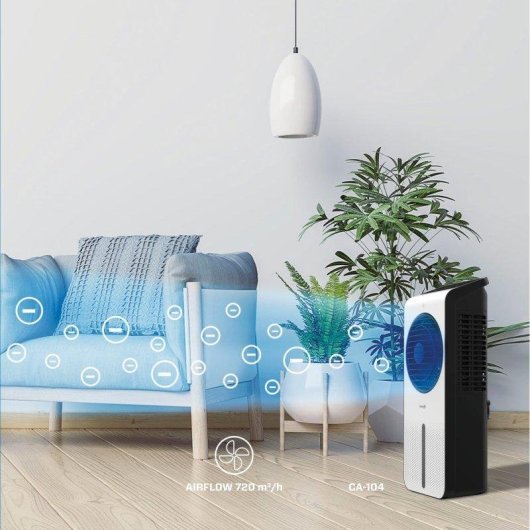 Climatizzatore Evaporativo Clean Air Optima CA-104W 3in1 Purificatore Basso Consumo
