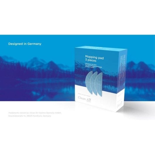 Mop Clean Air Optima RVC-001B/G/002B Lot 3 Pièces Remplacement