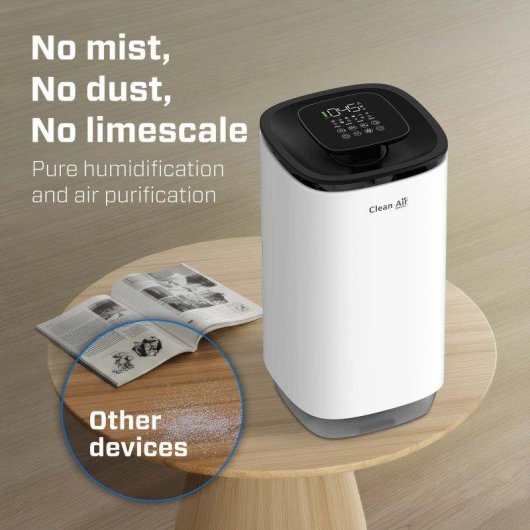 Umidificatore Clean Air Optima CA-806 Smart 8L Purificazione Intelligente