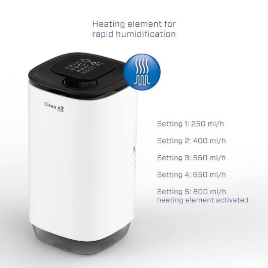 Umidificatore Clean Air Optima CA-806 Smart 8L Purificazione Intelligente