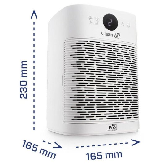 Purificatore d'aria Clean Air Optima CA-502Pro Mini HEPA H13 UV Ionizzatore